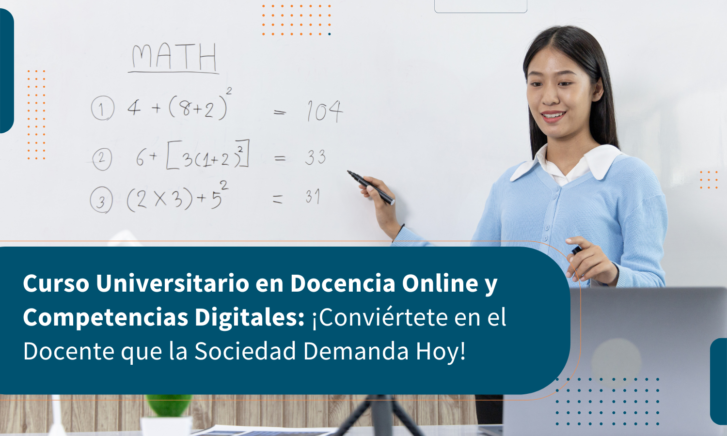 Curso Universitario en Docencia Online y Competencias Digitales: ¡Conviértete en el Docente que la Sociedad Demanda Hoy!